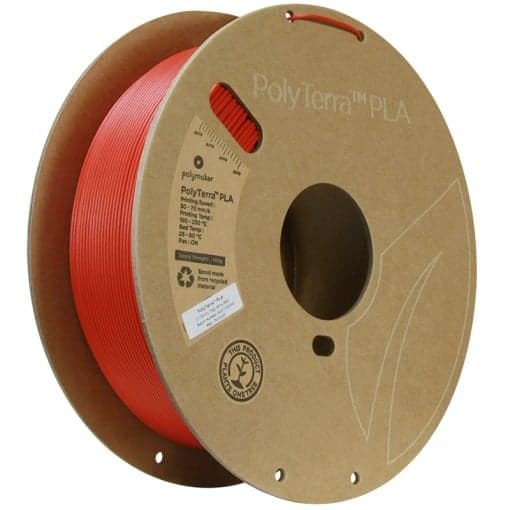 polymaker PLA army red