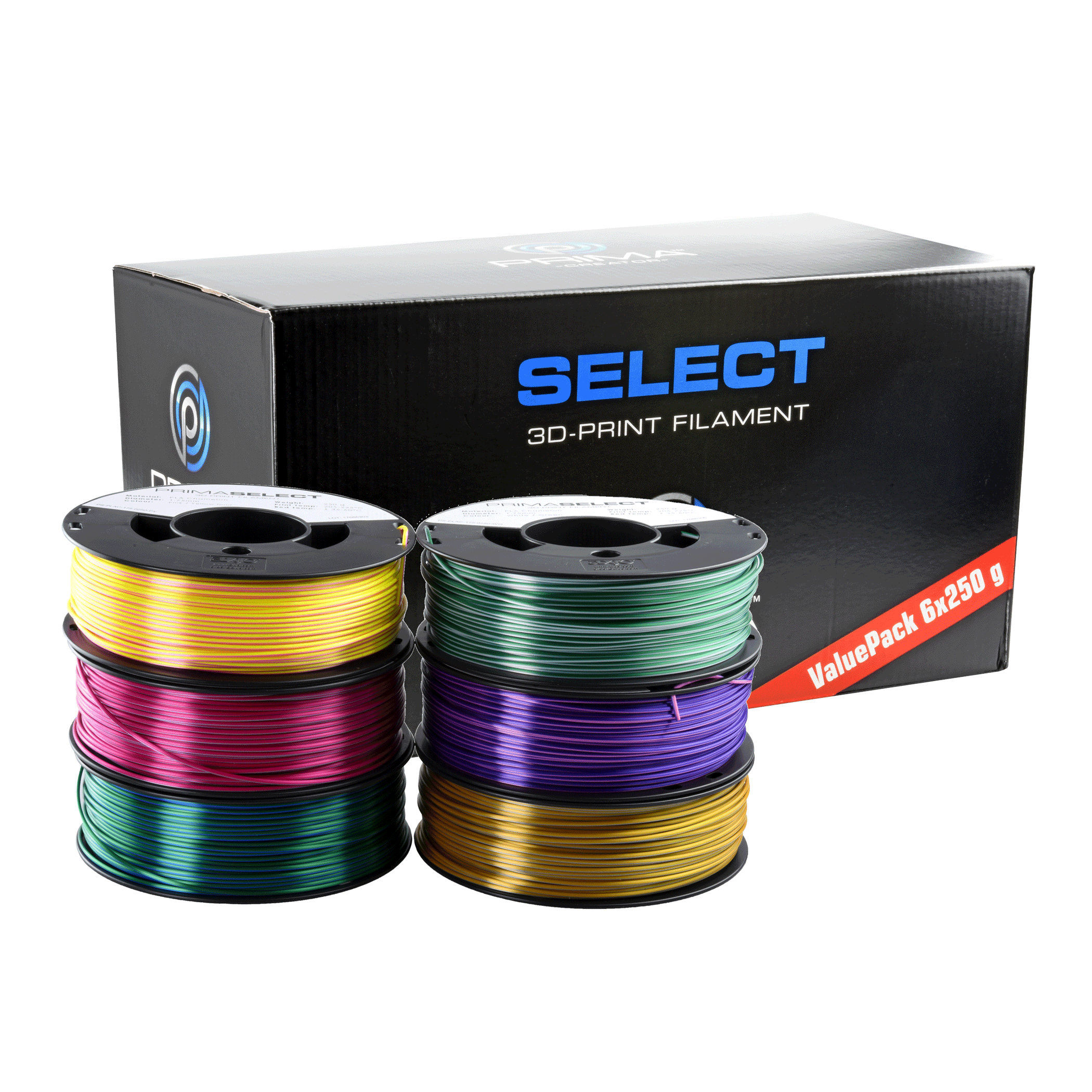 filament prima PLA multi color