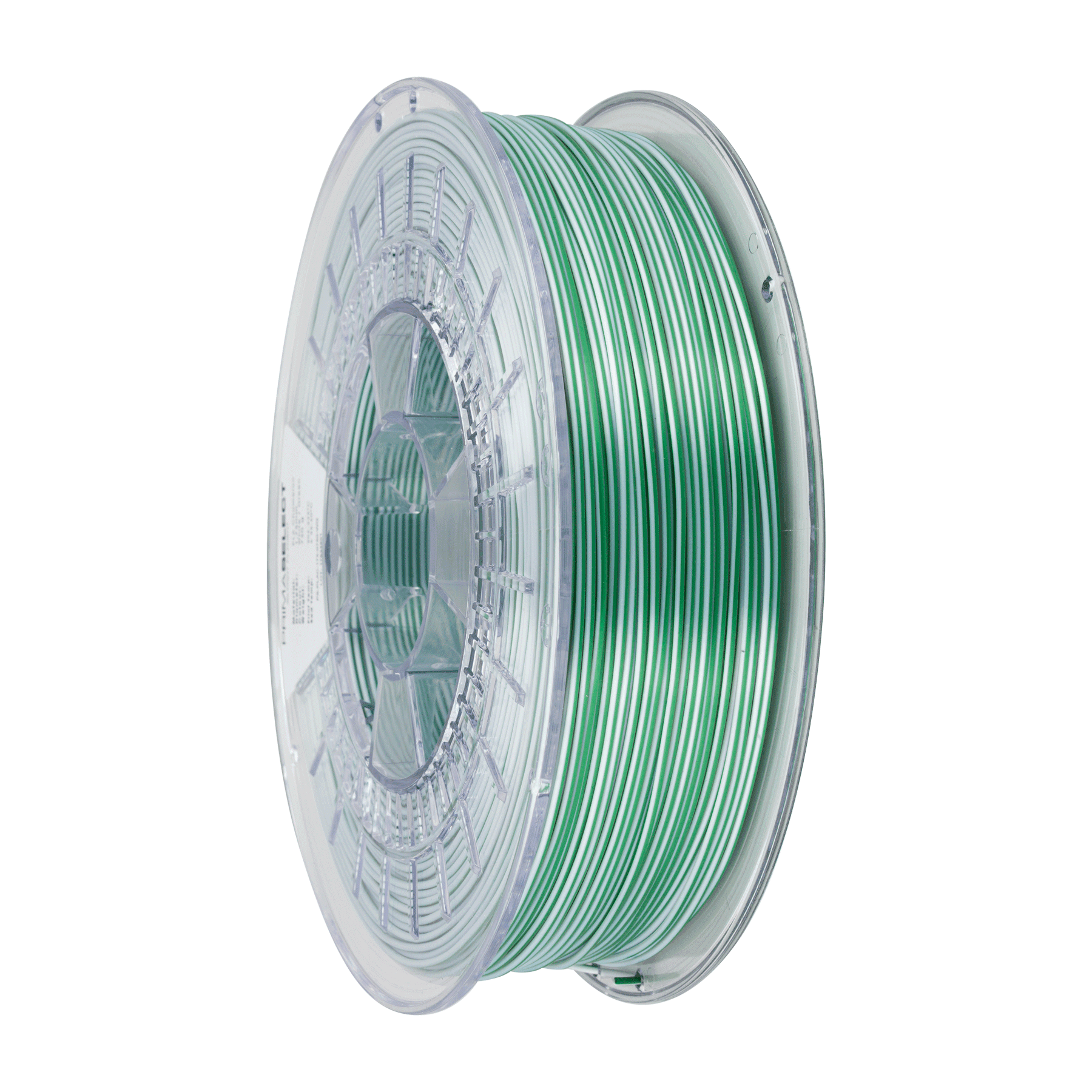 filament prima PLA white/green