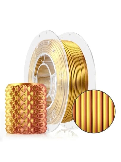 smart print PLA silk gold copper