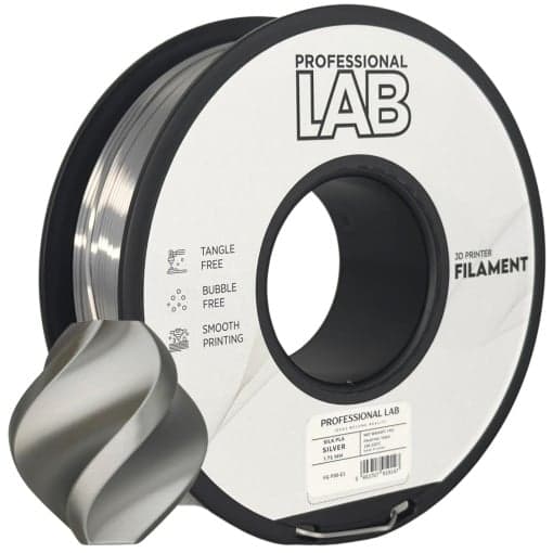 professional lab PLA silk argintiu