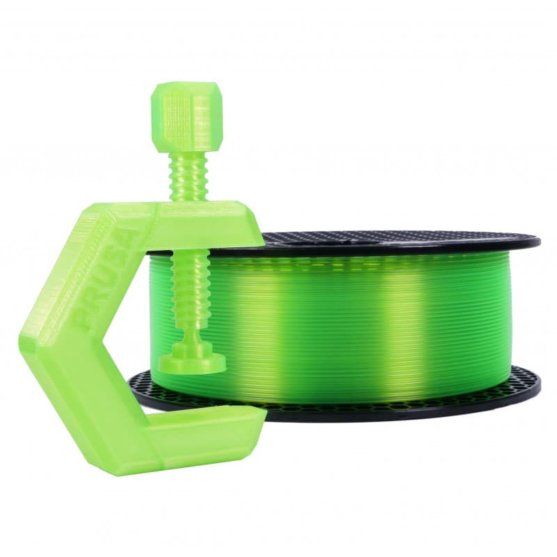 prusament PETG neon green transparent
