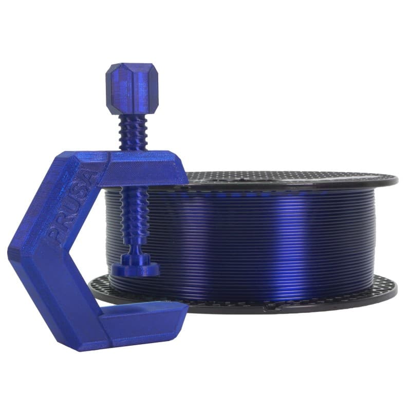 prusament PETG ultramarine blue transparent