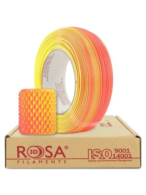 rosa3d PLA neon sunrise