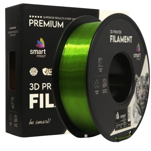 smart print PETG transparent green